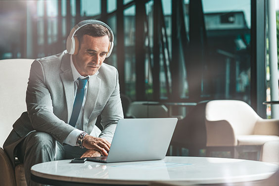 Man at Laptop