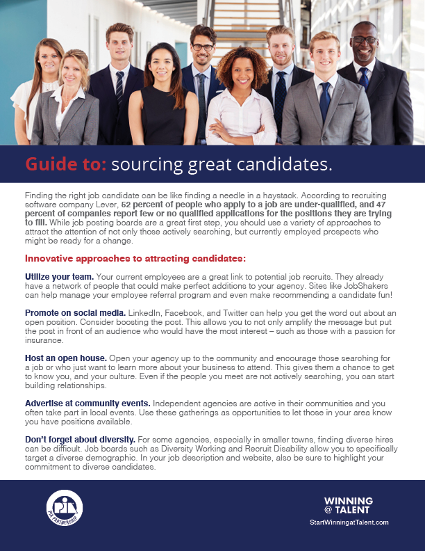 Guide to Sourcing Great Candidates image